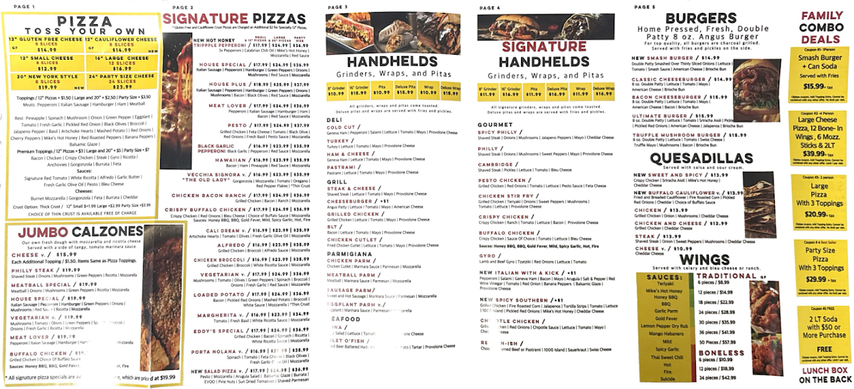 Menu Falls Pizza And Craft Bar-2